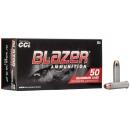 CCI Blazer Aluminum Handgun Ammunition .357 Mag 158 gr JHP 1150 fps 50/ct