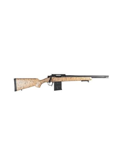 Christensen Arms Ridgeline Scout Rifle 6.5 Creedmoor 10rd Magazine 16" Carbon Fiber Barrel Tan/Black Webbing Stock