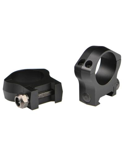 Christiansen Arms 2-Piece Ultralight PRSR-X2 Scope Rings 30mm Med 4-Screw