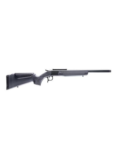 CVA Scout Single Shot Rifle .6.5 Creedmoor 20" Threaded Blued Barrel Grey Stock 0 MOA Pic Rail