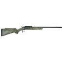 CVA Scout V2 TD Rifle .450 Bushmaster Single Shot 25" Sniper Grey Cerakoted Threaded Barrel Camo Stock