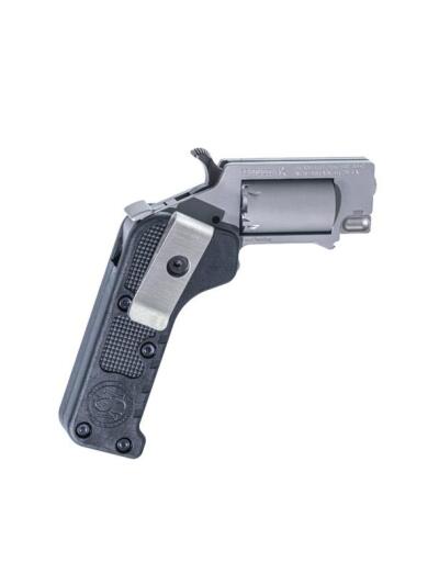 Switch Gun Stainless Steel with Belt Clip Handgun .22 WMR 5rd Capacity .75" Barrel Polymer Grip Belt Clip
