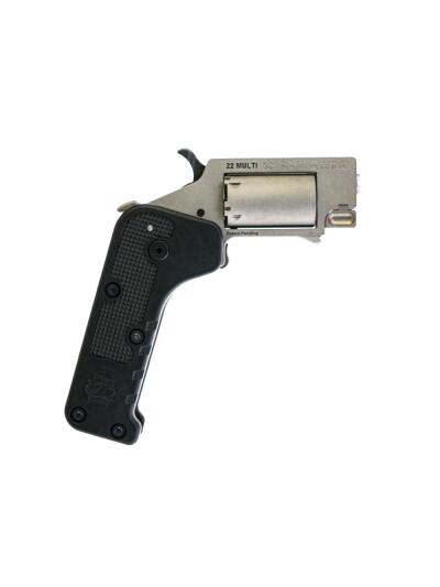 Standard Mfg Switch Gun Handgun Combo .22 WMR & .22 LR 5rd Capacity .75" Barrel Silver with Black Grip