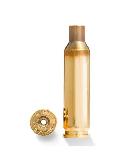 Alpha Munitions Ultra Premium Unprimed Brass Cartridge Cases .25 Creedmoor SRP Small Rifle Primer Brass 100/Box