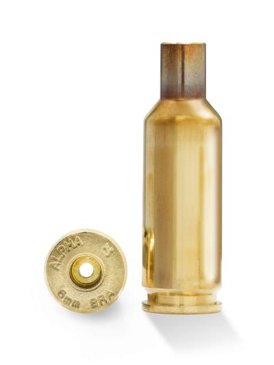 Alpha Munitions Ultra Premium Unprimed Brass Cartridge Cases 6 BRA (Ackley Imp)- Small Rifle Primer Pocket 100/Box