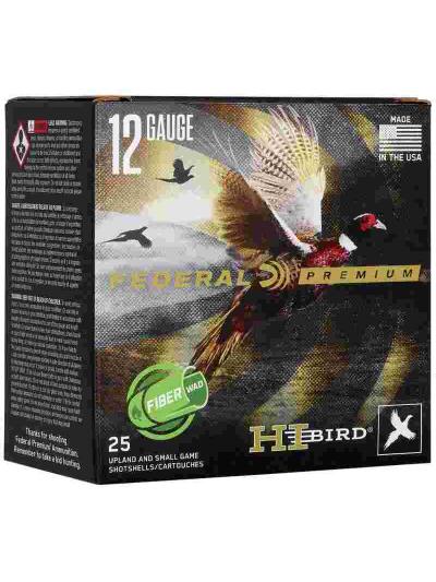 Federal Hi-Bird Fiber Wad Shotshells 12ga 2-3/4" 1-1/4oz 1330fps #4 25/ct