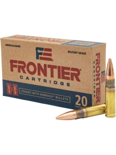 Frontier Rifle Ammo .300 BLK 125 gr FMJ 2175 fps 200/ct (10 Boxes of 20/rd)