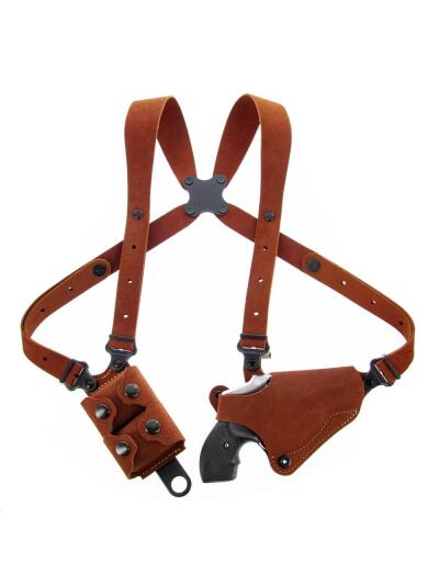 Galco Classic Lite 2.0 Shoulder System Holster for S&W J Frame Natural RH