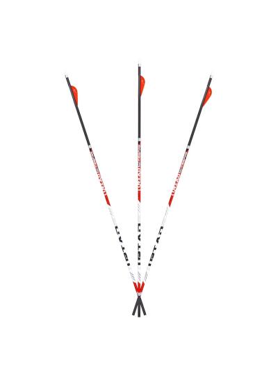 Carbon Express Maxima Triad XSD 400 Hunting Arrows - 6/pk Fletched