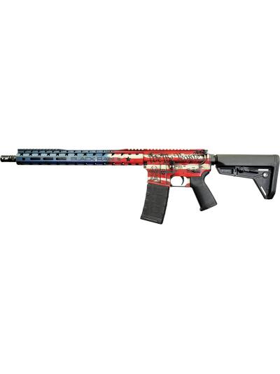 Black Rain Ordnance Spec+ Patriot Rifle 5.56mm 30rd Magazine 16" Barrel Old Glory "We the People" Finish