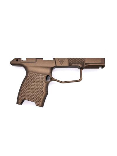 Juggernaut JT P365 Handgun Grip Module with Manual Safety Dark Bronze