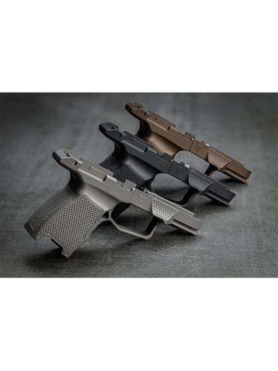 Juggernaut JT P365 Grip Module with Safety and Two 12 XL Base Plates Black