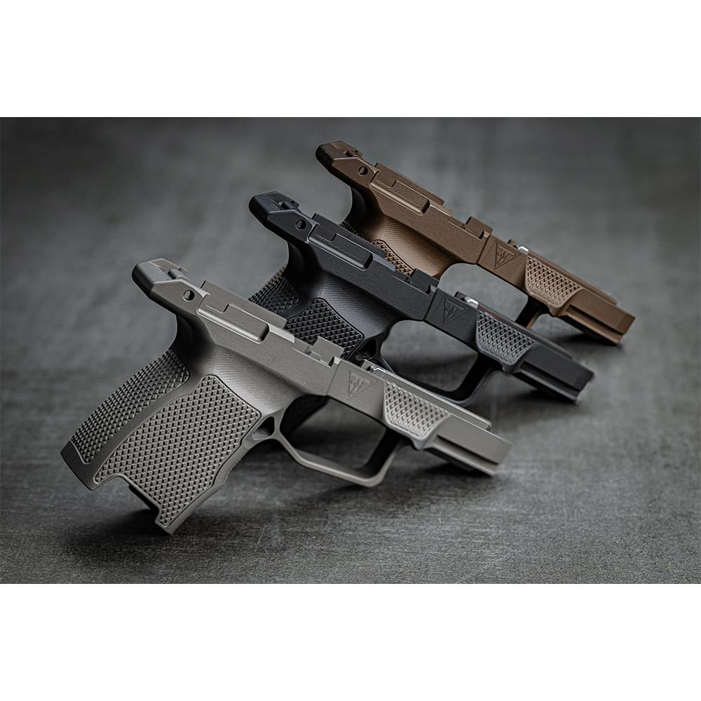 Juggernaut JT P365 Grip Module with Safety and Two 12 XL Base Plates Black