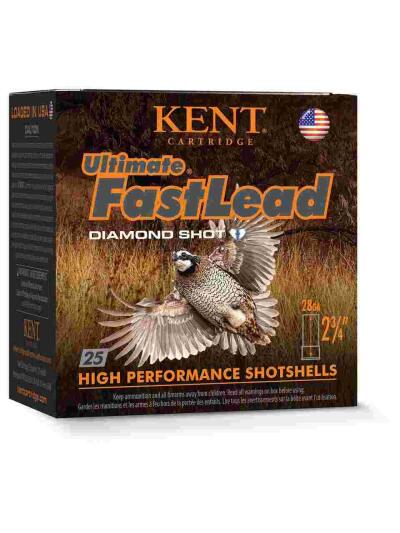 Kent Ultimate FastLead Upland Shotshell 28ga 2-3/4" 7/8oz 1300 fps #6 25/ct