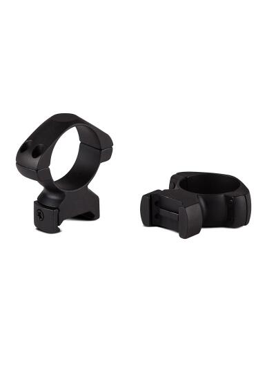 Konus 2-Piece Steel Riflescope Rings 1" High - Matte Black