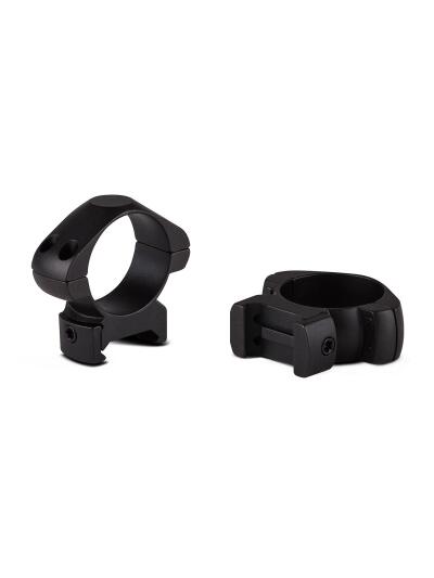 Konus 2-Piece Steel Riflescope Rings 1" Medium - Matte Black