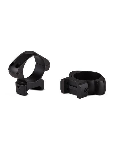 Konus 2-Piece Steel Riflescope Rings 30mm Medium - Matte Black