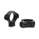 Konus 2-Piece Steel Riflescope Rings for Airguns & .22 Rails 1" Medium - Black