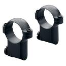 Leupold 2-Piece Solid Steel Ringmounts - Ruger No. 1 & 77/22 30mm Medium Gloss Black