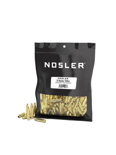 Nosler Unprimed Unprepped Brass Rifle Cartridge Cases .22 Nosler 250/ct (BULK)
