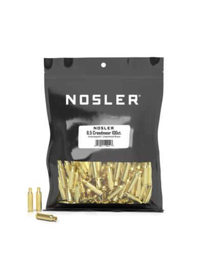 Nosler Unprimed Unprepped Brass Rifle Cartridge Cases 6.5 Creedmoor NOS HS 100/ct (BULK)