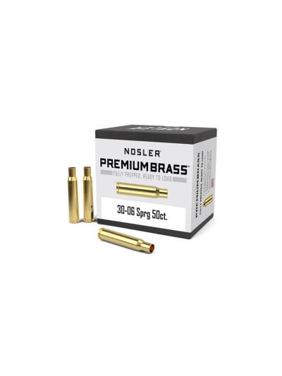 Nosler Unprimed Brass Rifle Cartridge Cases .30-06 Sprg 50/ct