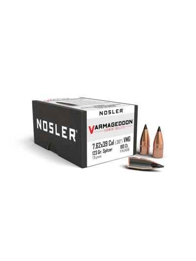 Nosler Varmageddon Rifle Bullets 7.62x39 .310" 123 gr FB-TIPPED 100/ct