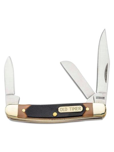 Old Timer 2 3/4" Junior 3 Blade Folding Knife