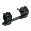 Wheeler 1-Piece Bolt-Action Scope Mount Rem 700 SA 30mm Extra High