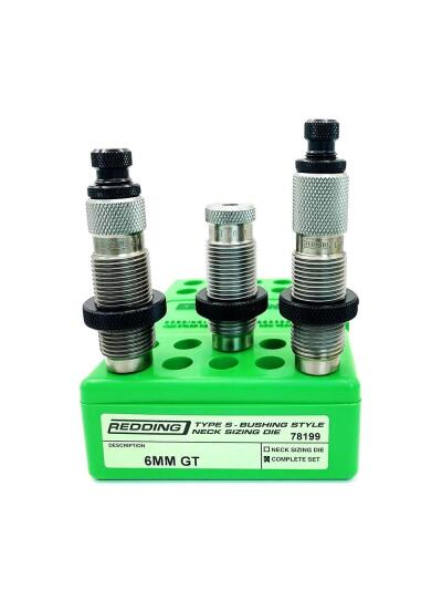 Redding 6mm GT Type-S 3-Die Neck Sizing Set