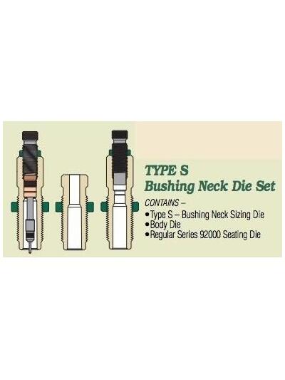 Redding Type S Bushing Neck Die Set 6mm Dasher