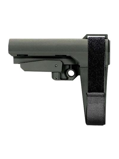 SB Tactical SBA3 5-Position Adjustable Stabilizing Brace Stealth Grey