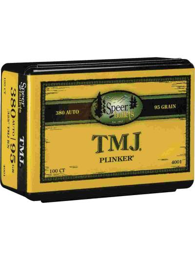 Speer TMJ Handgun Bullets 9mm/.380 ACP .355" 95 gr TMJ-RN 100/ct