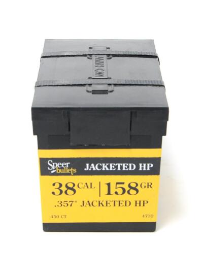 Speer Jacketed Handgun Bullets .38/.357 Mag .357" 158 gr UCHP 450/ct