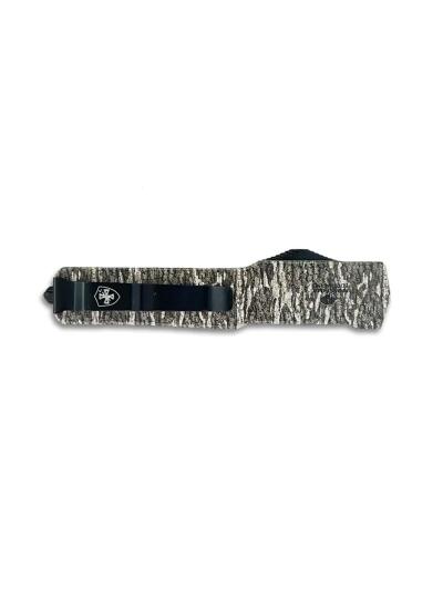 Templar Knife Premium Weighted Small Knife 3-1/8" D2 Dagger Blade Mossy Oak Bottomland