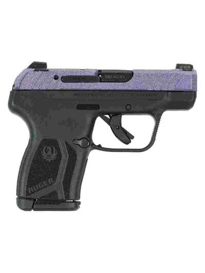 Ruger LCP 380 Max CSSI Exclusive "Blue/Purple Sparkle" Handgun .380 Auto 10rd Magazine 2.75" Barrel