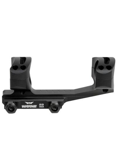 Warne Tactical LR-SKEL Long-Range MSR Precision Mount 30mm Black 20 MOA