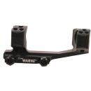 Warne Tactical Quick Detach X-SKEL Extended Cantilever Mount 1" Black