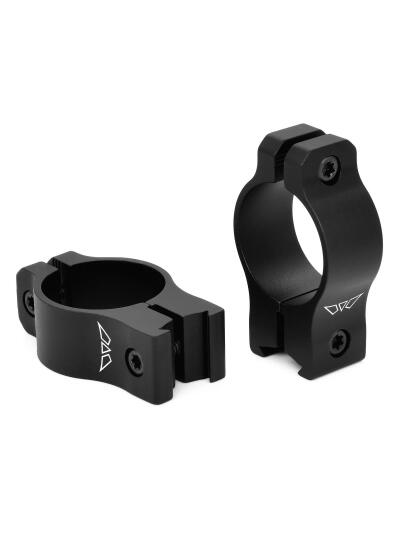 Warne Vapor 2-Piece Rimfire Scope Rings 1'' Medium - Anodized