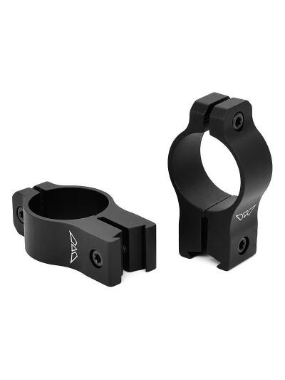 Warne Vapor 2-Piece Rimfire Scope Rings 1'' High - Anodized