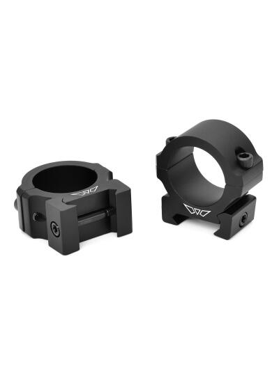 Warne Vapor 2-Piece Horizontal Scope Rings 1" Medium Matte