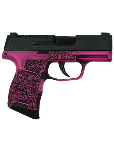 Sig Sauer Exclusive P365 Handgun 9mm Luger 10rd Magazine(2) 3.1" Barrel Filigree Night Sights Optic Ready