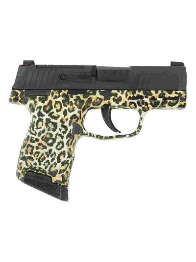 Sig Sauer "Leopard Print" P365 Optic Ready Handgun 9mm Luger 10rd Magazines(2) 3.1" Barrel X-RAY 3 Sights Manual Safety