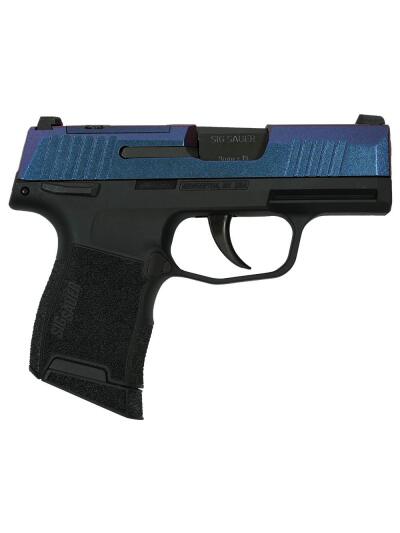 Sig Sauer "Mongoose Purple" P365 Optic Ready Handgun 9mm Luger 10rd Magazines(2) 3.1" Barrel X-RAY 3 Sights Manual Safety