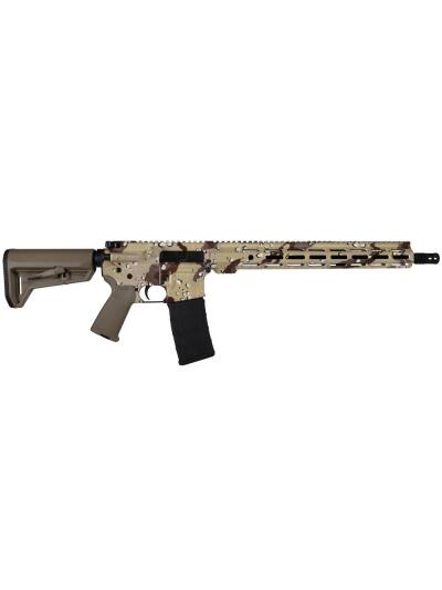 Shark Coast AR Rifle 5.56 NATO 30rd Magazine 16'' Barrel Chocolate Chip with Magpul Furniture