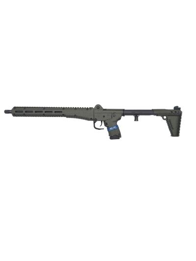 Kel-Tec SUB-2000 Gen 3 Carbine - OD Green | 9mm | 16" Barrel | Accepts G19 & G17 Mags