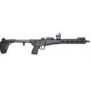 Kel-Tec SUB-2000 Defender Gen 3 Carbine - Black | 9mm | 16" Barrel | Accepts G19 & G17 Mags | 15rd | Viridian RFX11