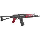 Zastava ZPAP85 AK Pistol - 5.56NATO | Serbian Red | 10" | 1x30 Mag | SBT TF 1913 Brace