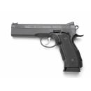 CZ CUSTOM CZC A01-LD W RDS OPTIC 9MM 4.925 IN MATCH GRADE BBL BLACK 2/19RD MAGS