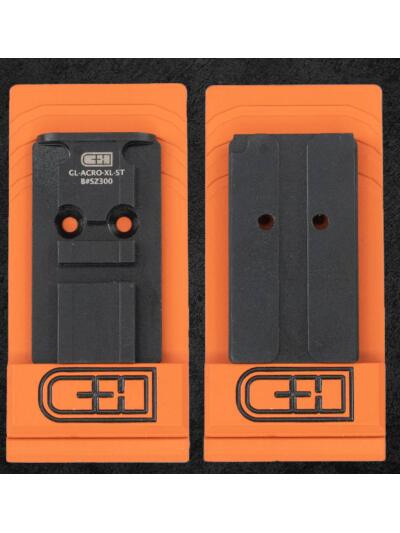 C&H PRECISION V4 MIL/LEO ADAPTER AIMPOINT ACRO GLOCK MOS PLATE